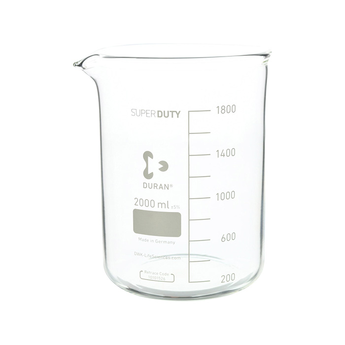 超厚的烧杯2L数量：10件010060-2000a