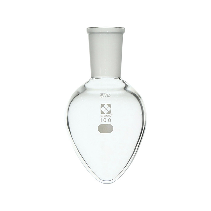 共通折合梨形フラスコ 100mL 24/40  005410-24100