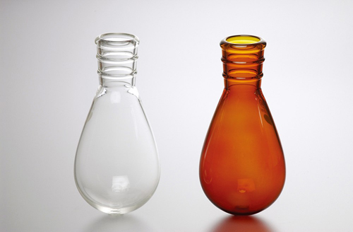 NRK普通滑动茄子类型烧瓶，棕色，1000ml，零件号018-29180T