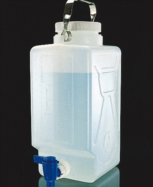 2321正方形瓶，带有opcock“ Carboy” 20L