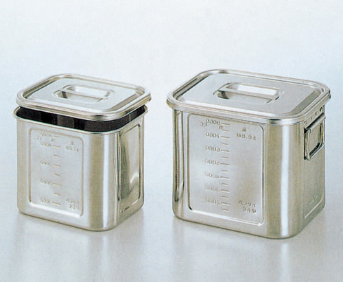 带有平方秤SUS304＃36 30.7l的锅