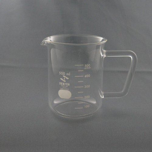 玻璃手柄烧杯BK-7 500ML 72-901-640