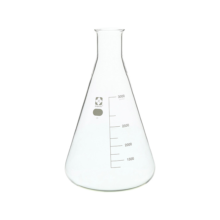带有指南量表的Erlenmeyer烧瓶3L 010530-3000