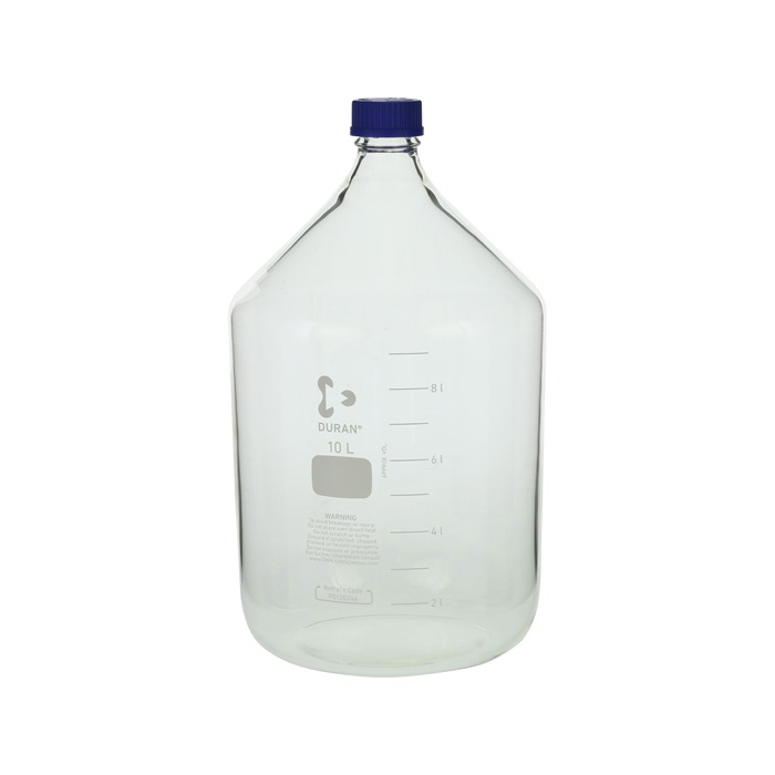 耐热搅拌瓶（中型瓶）杜兰（R）带蓝色帽10,000ml