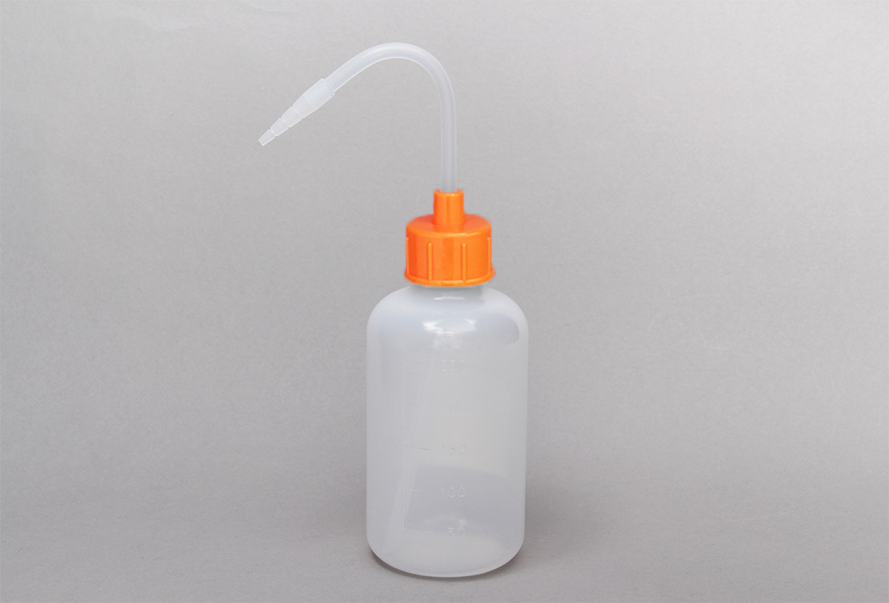 NT洗瓶彩色帽250ml橙色黄色＃2