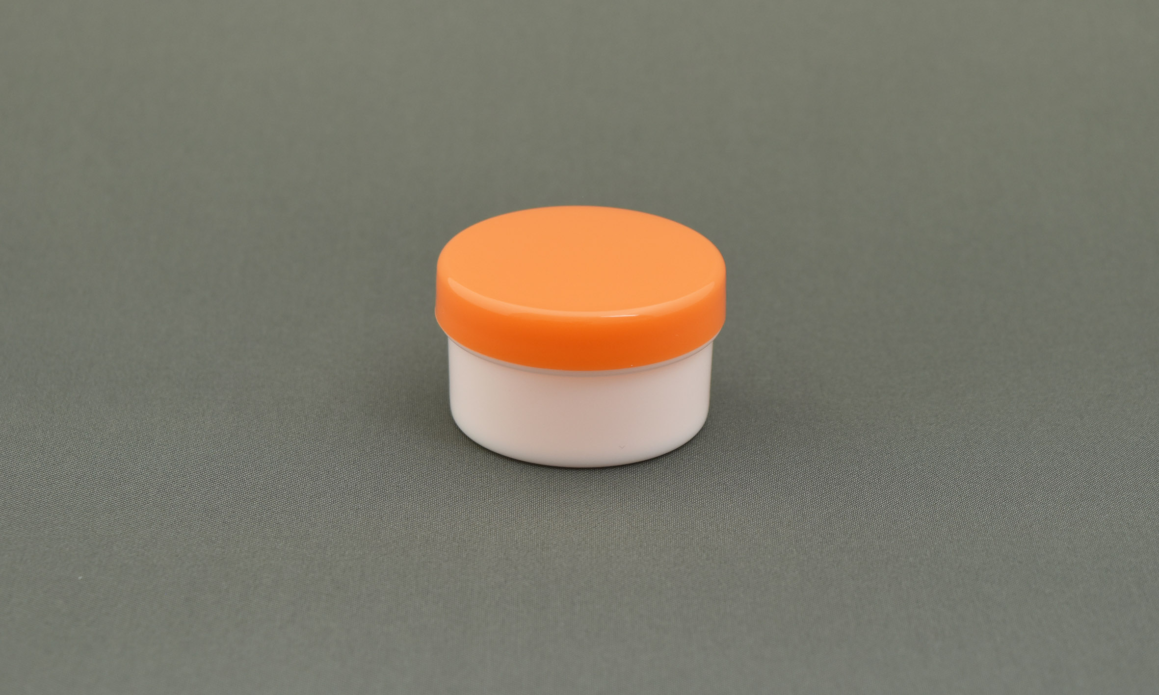 塑料锅20毫升身体：白帽：橙色100件