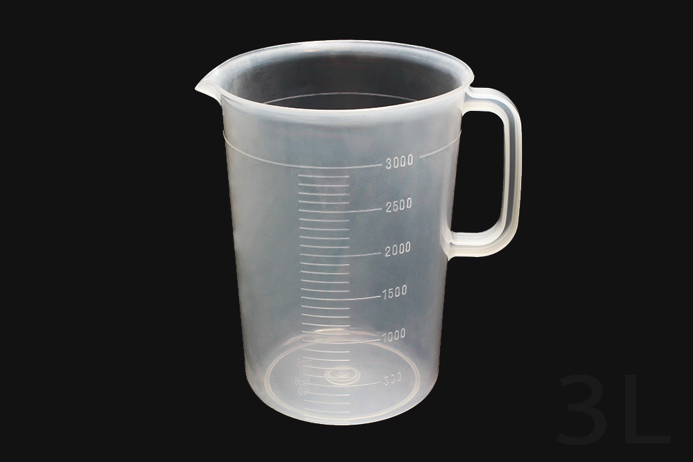 PP烧杯3L带手柄，比例尺