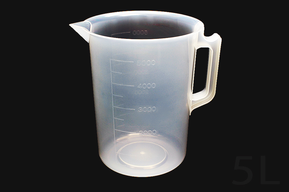 PP烧杯5L带手柄，比例尺