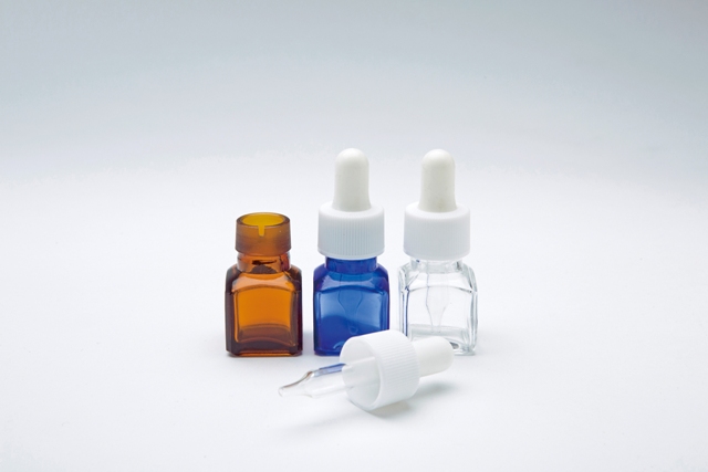 Horiuchi Seisakusho硅胶滴管药瓶9cc G-03透明27x27x71mm