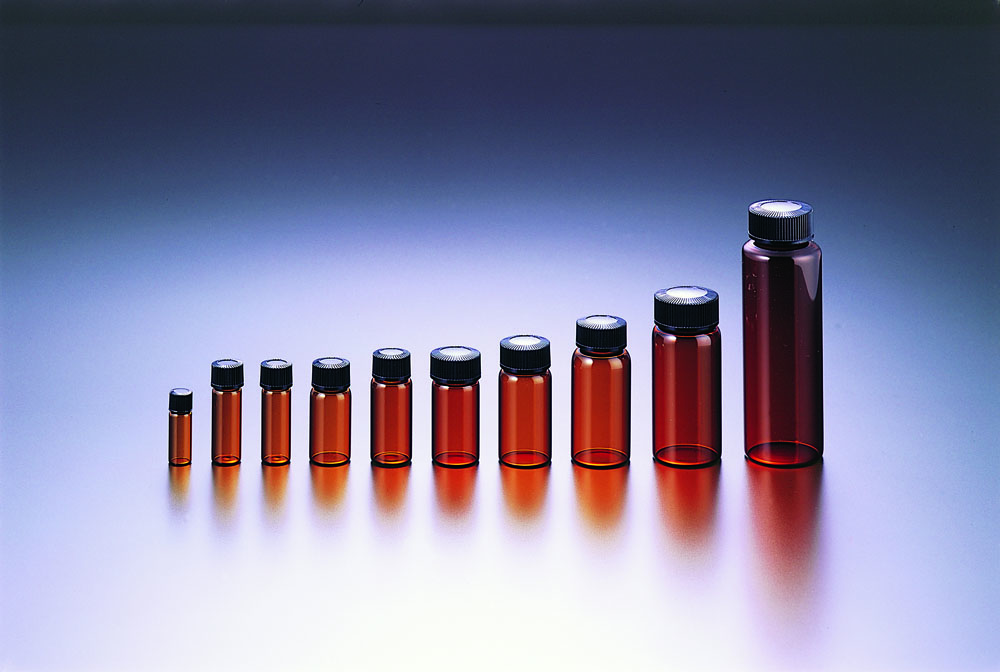 强大的小瓶8号棕色（50件）