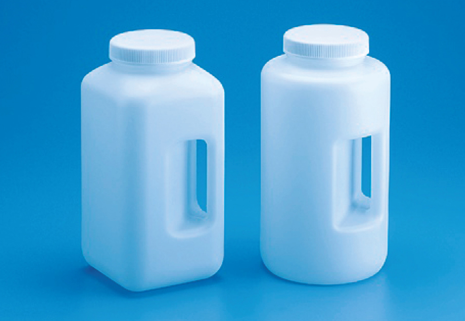 宽口手柄（HDPE）盖子（PP）4L方形类型