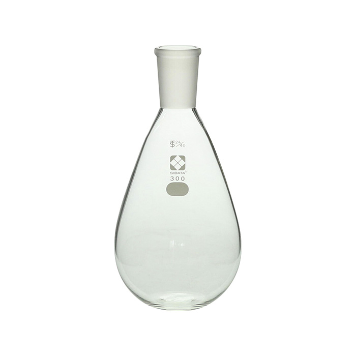 普通滑动平坦的底茄瓶300ml 24/40 005400-24300