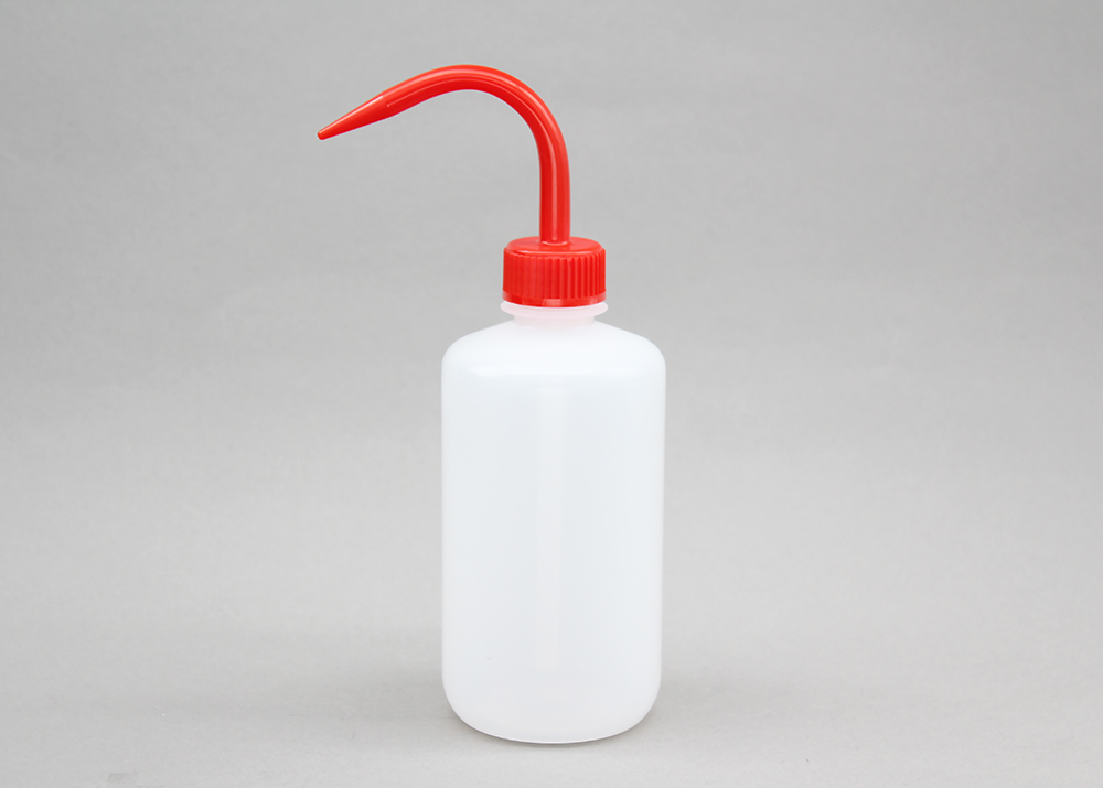 细口洗净瓶（LDPE） 盖（PP） 250ml 赤