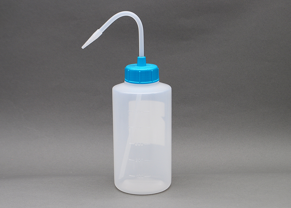 NT洗瓶彩色帽B-II类型500ml浅蓝色＃7