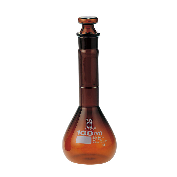 体积烧瓶，棕色，短形式，100ml 023090-100