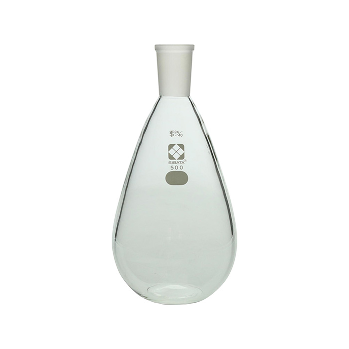 普通滑动平坦的底茄瓶500ml 24/40 005400-24500