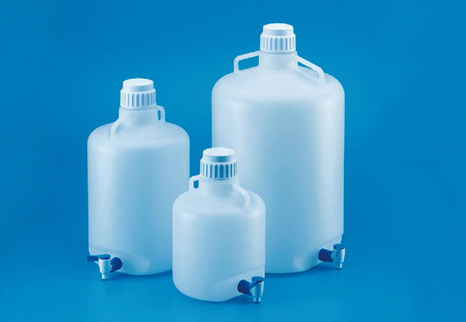 大罐停止公鸡（LDPE）盖子（PP）50L