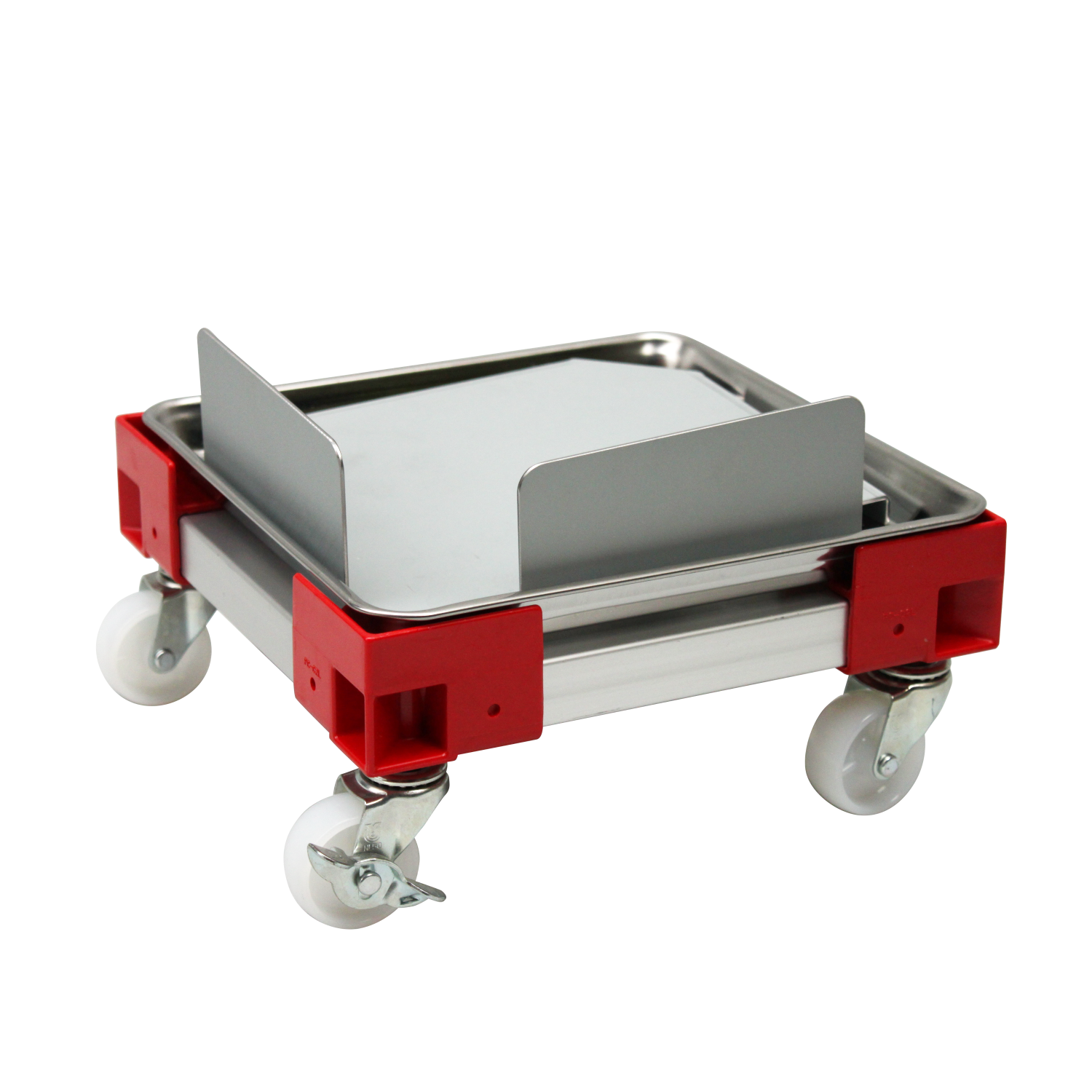 仍然丢失，带有不锈钢液体泄漏预防托盘，颜色AP CART C35-888