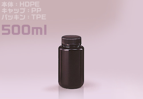 J瓶黑色的嘴瓶500毫升（100瓶）灭菌