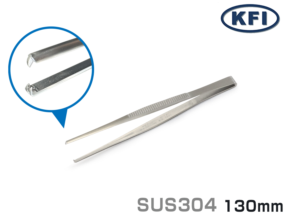 精密镊子K-17不锈钢V13B-130mm（173121）