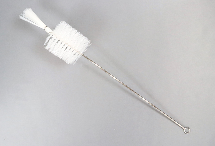 注射器洗涤刷5cc（PBT发材材料：蓝色）刷长65mm x直径φ18mmx总长度210mm（10件）