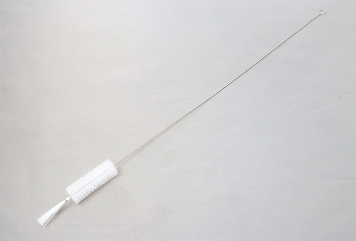 移液器清洁刷（PBT发材料：白色）刷长60mm x刷直径φ20mmx总长度500mm（10件）