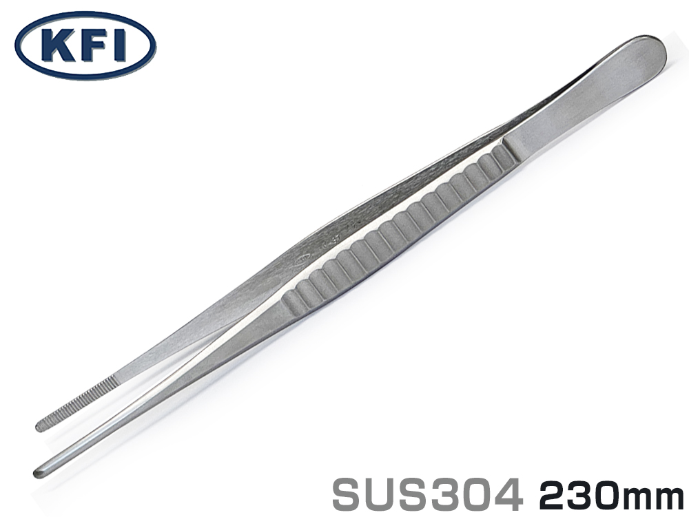 精密镊子K-37不锈钢W23A-230mm（379211）
