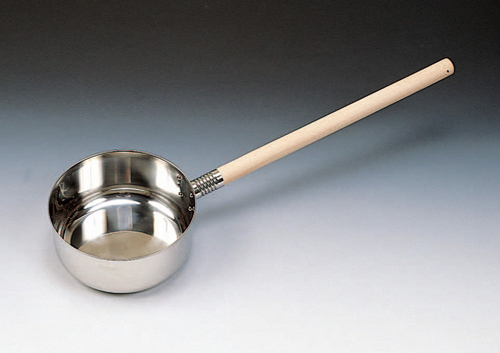 木制手柄水铲（SUS304）小500毫升