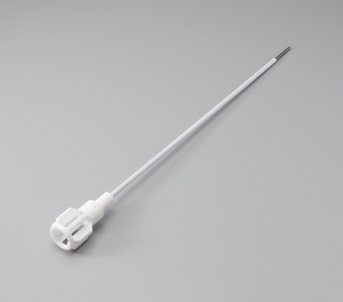 PTFE涡轮型搅拌杆，总长度为655mm