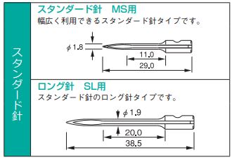 针（替换针）SL针银（4块）