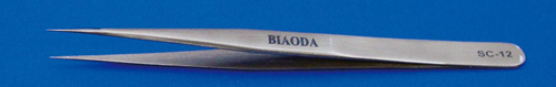 精密镊子颜色镀镊（抗酸性）编号SC-12