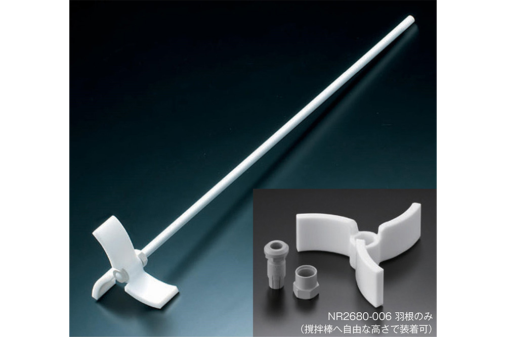 螺丝型3叶片（搅拌杆零件）PTFE+PEEK NR2680-006