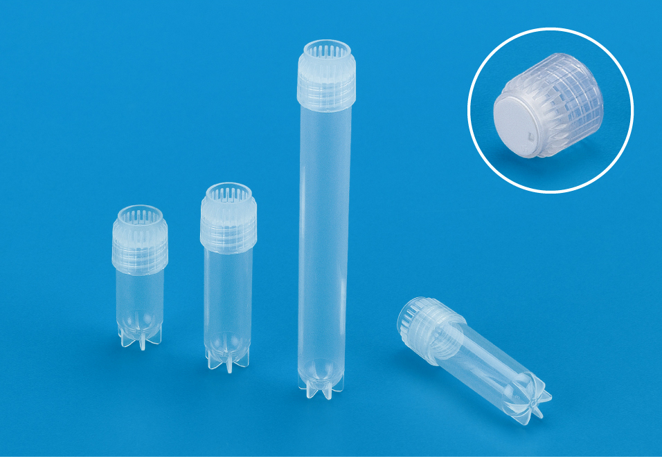 塔森的冰冻瓶内扭转硅垫圈灭菌PP 4.5ml