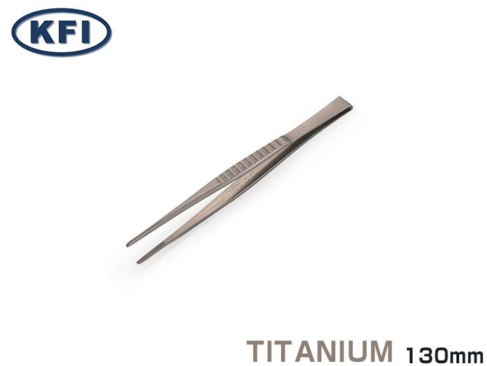 精密镊子K-37钛V13A-130mm（373113）