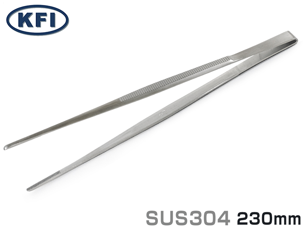 精密镊子K-17不锈钢V23A-230mm（179111）
