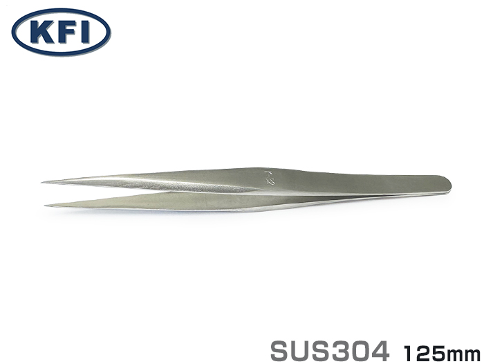 精密镊子K-32 125mm不锈钢（320001）
