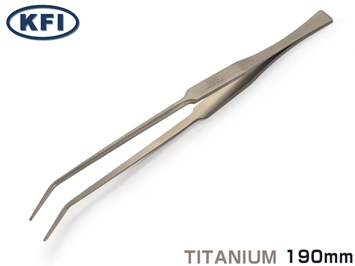 精密镊子K-19钛190mm（190003）
