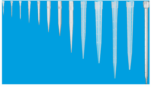 eptips 0.5〜10ml 100瓶x 2袋EPD0030000781标准长浅蓝色