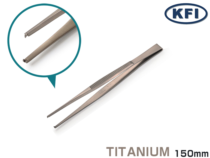 精密镊子K-17钛V15B-150mm（175123）