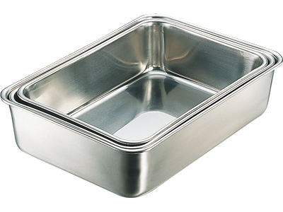 IKD18-8抗菌深套蝙蝠编号5 265 x 185 x 78毫米18-8抗菌不锈钢