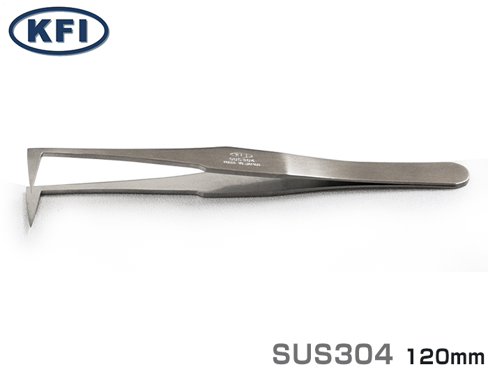 精密镊子K-6 T 120mm不锈钢（060001）