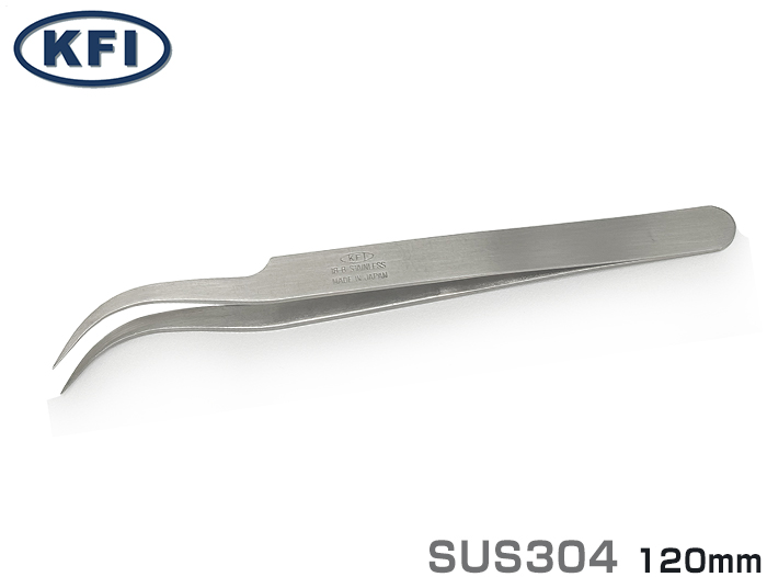 精密镊子K-7 J 120mm不锈钢（070001）