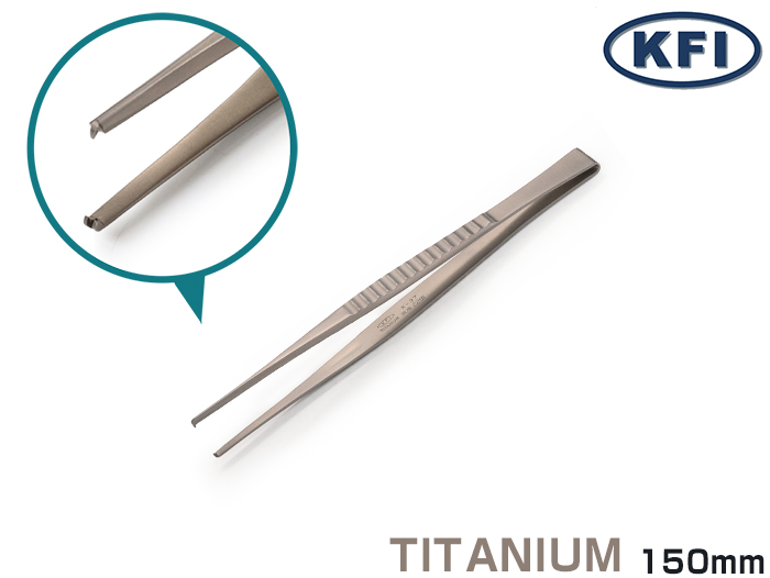 精密镊子K-37钛V15B-150m/m（375123）