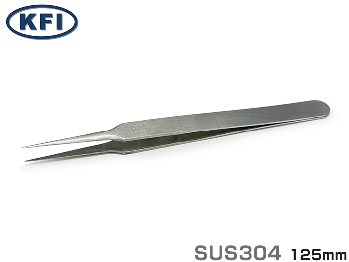 精密镊子K-3 GG 125mm不锈钢（030001）