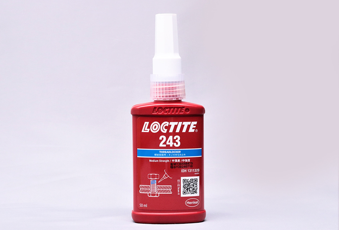 Loctite厌氧粘合剂，用于Loctite螺钉零件号243 50ml