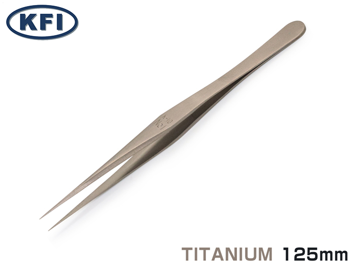 精密镊子K-10＃1 125mm钛（100003）