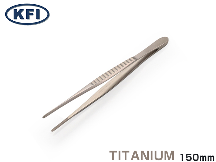 精密镊子K-37钛W15A-150mm（375213）