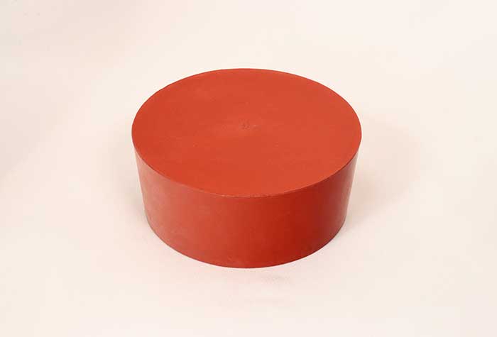天然橡胶塞子红色NO40 125mm x 115mm x 50Hmm