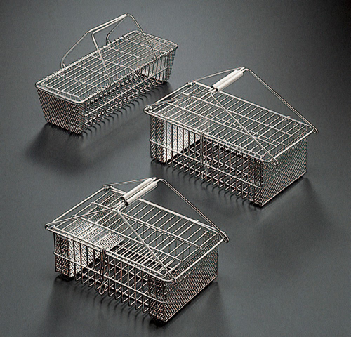 不锈钢盖清洁篮C 90 x 260 x 65hmm