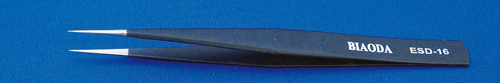 精密镊子（非磁性，抗酸）编号ESD-16